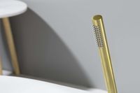 Товар: AQ2002BG ЕВРОПА ручной душ, шлиф. золото - фото 2 AQ2002BG ЕВРОПА ручной душ, шлиф. золото — фото 2, Лейки для душа