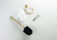 ОБЕРОН ершик, шлиф. золото арт-AQ4210BG — фото 2, Ершики для унитаза