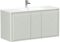 Тумба под раковину Allen Brau Paris 120 1.360004.PWM папирус матовый — фото 2, Тумбы под раковину