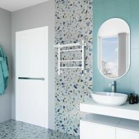 Полотенцесушитель электрический Grota Alto 530х600 белый Alto 530х600 RAL9016 EL — фото 4, Электрические полотенцесушители