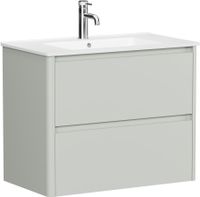 Тумба под раковину Allen Brau Gravity 80 1.370009.PWM папирус матовый — фото 2, Тумбы под раковину