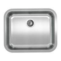 Кухонная мойка Reflexion Orta полированная сталь арт-RX2454SS — фото 2, Кухонные мойки