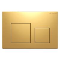 Клавиша смыва Terminus 82K24х16G, золото — фото 1, Кнопки смыва