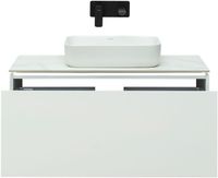 Тумба под раковину Allen Brau Infinity 100 1.21004.WM белый матовый — фото 7, Тумбы под раковину