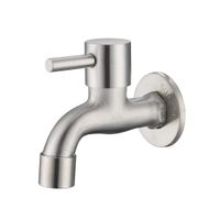 Кран водоразборный со штуцером Splenka S249.71, сатин — фото 1, Смесители для кухни