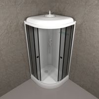 ДК Грэй 90*90 А (7 мест+сифон D90) арт-Щ0000066462 — фото 13, Душевые кабины