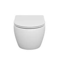 Товар: Унитаз подвесной Grossman GR-4457MSQ (520х360х320) безободковый,смыв торнадо,белый матовый с тонкой крышкой,микролифт,1 место - фото 1 Унитаз подвесной Grossman GR-4457MSQ (520х360х320) безободковый,смыв торнадо,белый матовый с тонкой крышкой,микролифт,1 место — фото 1, Подвесные унитазы