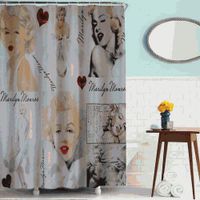 шторка д/в тканевая 180х180см "Монро в белом" MZ-57 — фото 1, Шторки на ванну