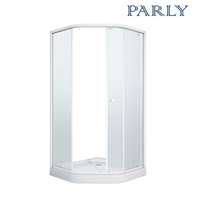 Ограждение VIVA90B N душевое Ceruttispa без поддона (90x90x195) — фото 230, Прямоугольные душевые уголки