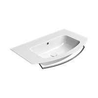 Товар: раковина подвесная/встраиваемая PURA 82x49 белый арт-8826111 - фото 3 раковина подвесная/встраиваемая PURA 82x49 белый арт-8826111 — фото 3, Раковины подвесные