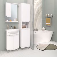 Зеркальный шкаф VIKTORIA 50 /левый/ AQUA DE MARCO 1050CVIC/L — фото 9, Зеркальные шкафы в ванную