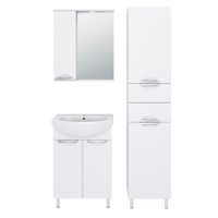 Тумба напольная с умывальником ELEGANSE 60 /хром/ AQUA DE MARCO 5060CELE — фото 3, Тумбы с раковиной