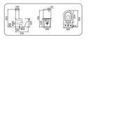 напольный унитаз ceramalux TORNADO арт-TR2175 — фото 3, Напольные унитазы