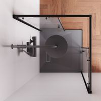 Товар: X-joy душевое огражд квадратн.,раздвиж.двери 80x80 черный мат.,стекло прозрачн арт-W94G-403-8080-BT1K - фото 5 X-joy душевое огражд квадратн.,раздвиж.двери 80x80 черный мат.,стекло прозрачн арт-W94G-403-8080-BT1K — фото 5, Квадратные душевые уголки