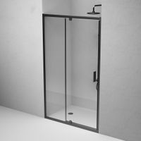 Товар: W90G-120-1P-BT Gem дверь душевая распашн 120x195,черный, стекло прозрачн - фото 2 W90G-120-1P-BT Gem дверь душевая распашн 120x195,черный, стекло прозрачн — фото 2, Распашные душевые двери
