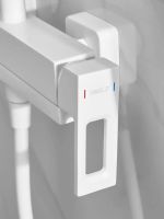 Душевая система BELZ, белая матовая, арт-B24658-8 — фото 9, Душевые стойки