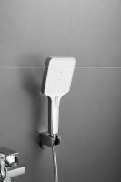 Смеситель для ванны однорычажный с длинным изливом и душем BELZ, хром, арт-B22715 — фото 5, Смеситель для ванны