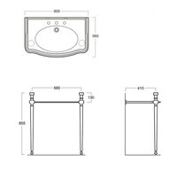 Товар: Консоль SIMAS ARCADE напольная цвет хром ARCG1 - фото 2 Консоль SIMAS ARCADE напольная цвет хром ARCG1 — фото 2, Консоли для раковины