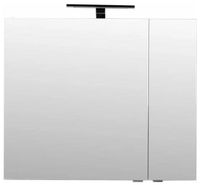 Зеркальный шкаф Aquanet Порто 80 белый 00195728 — фото 2, Зеркальные шкафы в ванную