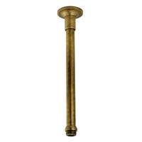 RICAMBI VERTICAL Кронштейн потолочный для верхнего душа, L-250 mm., d-18 mm., 1/2"x1/2", бронза 19905 — фото 1, Кронштейны для верхнего душа