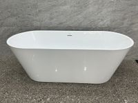 Акриловая ванна ABBER AB9268-1.7 белая — фото 11, Акриловые ванны