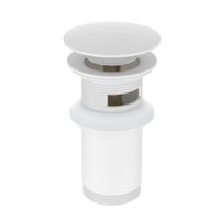 Донный клапан Timo 8011/16 белый матовый — фото 1, Донные клапаны