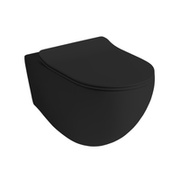 Унитаз Artceram File 2.0 подвесной безободковый saniglaze турбо смыв the.reel цвет черный матовый арт-FLV006 17 00 — фото 5, Подвесные унитазы