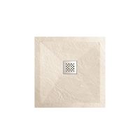 Поддон для душа из искусственного камня VST-4SR9090C, 900*900*25, бежевый — фото 1, Душевые поддоны из искусственного камня