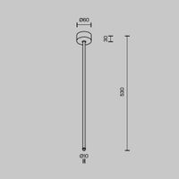 Аксессуар Technical арт-CA030C-SL-L500-B — фото 5, Комплектующие для освещения