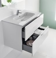 VICTORIA-N UNIK Мебельная раковина 80, белая, ROCA арт-732799C000 — фото 5, Раковины встраиваемые сверху