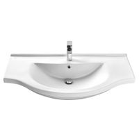 Раковина SANTEK Эльбрус 100 мебельная белый (WH110255) — фото 1, Раковины подвесные