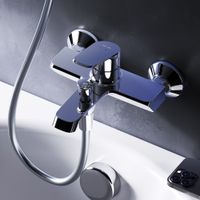 Func, смеситель д/ванны/душа, хром арт-F8F10000 — фото 8, Смеситель для ванны