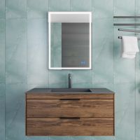 База под раковину Chiara 2D 1000 подвесная, 2 выкатных ящика soft-close, С.Oak арт-VMC-2C2100CO — фото 5, Тумбы под раковину