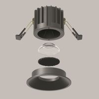 Встраиваемый светильник Technical арт-DL058-12W3K-B — фото 6, Точечные светильники