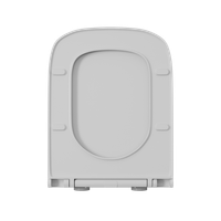 Унитаз подвесной безободковый D&K Quadro , белый арт-DT1516016 — фото 9, Подвесные унитазы