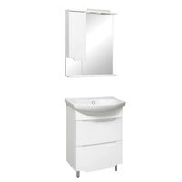 Тумба напольная VIKTORIA 60 /2ящ// AQUA DE MARCO 2060CVIC/EL/2Y — фото 6, Тумбы под раковину