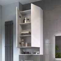 Шкаф VIGO Wing 60 подвесной белый арт-195 белый — фото 3, Шкафы для ванной