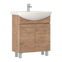 Тумба под раковину VIGO Wing 70 напольная дуб золотой арт-tn.WIN.BAL.70.2D дуб золотой — фото 6, Тумбы под раковину