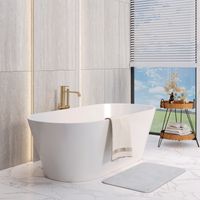 Ванна CORSICA 168 см из литьевого мрамора NOVA GEL / Aqua de Marco 1700CORS_GEL — фото 4, Ванны