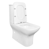 Унитаз-компакт Azario Fresco 360х620х800 напольный, безободковый, с быстросъемным сиденьем микролифт арт-AZ-8302 — фото 2, Напольные унитазы