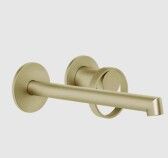 Товар: Смеситель для раковины, Gessi, Anello, тип открывания воды-однорычажный, тип регулирования воды-керамический картридж, монтаж-настенный встраиваемый, отверстия для монтажа-2, высота, мм-82, вынос излива, мм-175-205, тип излива-неподвижный, донный клапан-отсутствует, тип подводки-жесткая, стандарт подвода воды-1/2", внутренняя часть-необходимо заказать, цвет-Brushed Brass PVD арт-63383.727 - фото 1 Смеситель для раковины, Gessi, Anello, тип открывания воды-однорычажный, тип регулирования воды-керамический картридж, монтаж-настенный встраиваемый, отверстия для монтажа-2, высота, мм-82, вынос излива, мм-175-205, тип излива-неподвижный, донный клапан-отсутствует, тип подводки-жесткая, стандарт подвода воды-1/2", внутренняя часть-необходимо заказать, цвет-Brushed Brass PVD арт-63383.727 — фото 1, Смесители для раковины