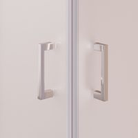 Душевой уголок RGW PA-040 80x120, прямоугольный, профиль хром, стекло матовое/6 мм, арт-3508104082-21 — фото 5, Прямоугольные душевые уголки