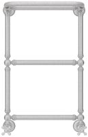 Полотенцесушитель водяной Сунержа Ренессанс 1386 660x400 Сатин арт-071-0281-6640 — фото 1, Водяные полотенцесушители