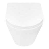 Унитаз подвесной Azario NOVE 360х530х365 безободковый, система смыва "Торнадо", быстросъемное сиденье микролифт арт-AZ-9312T — фото 2, Подвесные унитазы