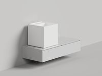 Раковина накладная ARMONIA SQUARE TOP 03 
без отверстия под смеситель 130523TM — фото 7, Раковины