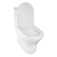 Унитаз-моноблок AZARIO Terni 670x350x760 слив "Торнадо", быстросъемное сиденье микролифт арт-AZ-8618T — фото 2, Напольные унитазы