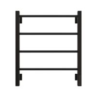 Полотенцесушитель электрический Grota Simple K 530х600 черный Simple K 530х600 RAL9005 EL — фото 5, Электрические полотенцесушители