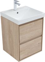 Товар: Тумба с раковиной Aquanet Милан 50 цв. дуб светлый 00340166 - фото 15 Тумба с раковиной Aquanet Милан 50 цв. дуб светлый 00340166 — фото 15, Тумбы с раковиной