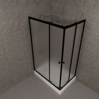 ДО Вента-БВ 120*80, прямоуг. низ. подд. (2 места+сифонD90мм) арт-Щ0000064630 — фото 2, Прямоугольные душевые уголки