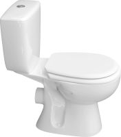 Товар: Унитаз-компакт КЕРАМИН ПОЗИТАНО МС двухрежимный, сиденье полипропилен CDB00022933 (4810531134435) - фото 1 Унитаз-компакт КЕРАМИН ПОЗИТАНО МС двухрежимный, сиденье полипропилен CDB00022933 (4810531134435) — фото 1, Напольные унитазы